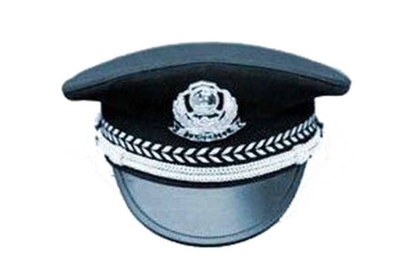 JF035普警大檐帽